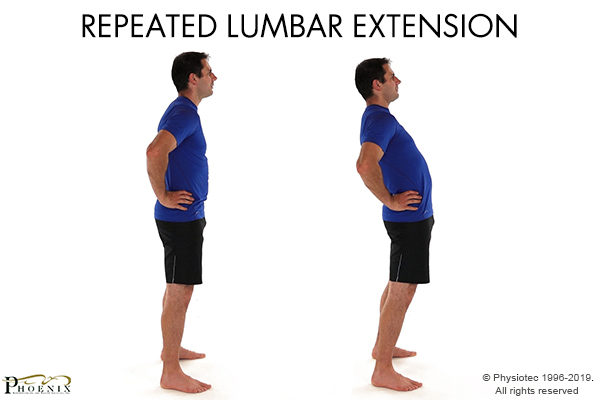 lumber extention exercise