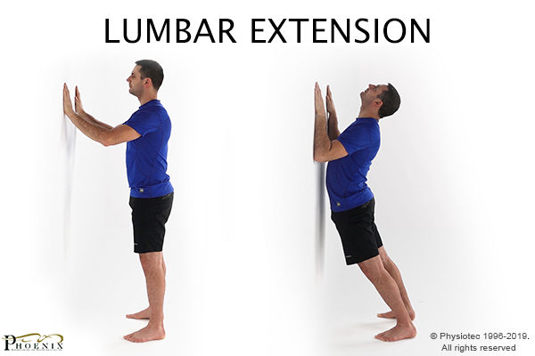 lumbar extension exercise for sciatica