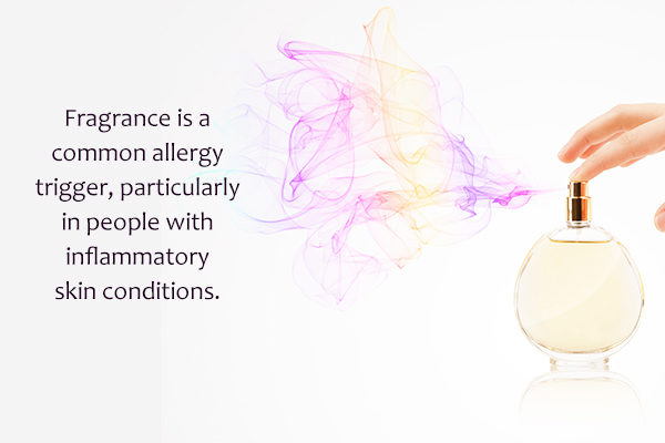 people can have allergy to certain fragrances and scents