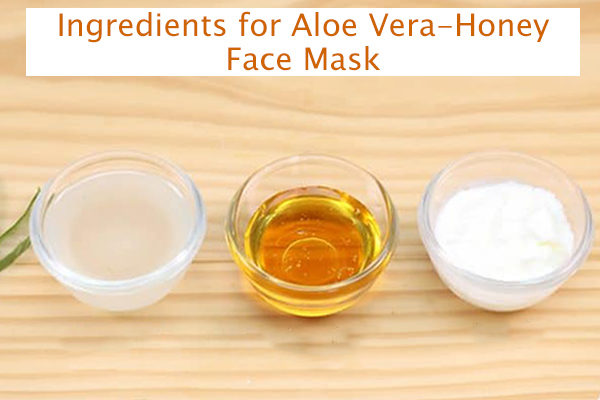 aloe vera-honey face mask ingredients
