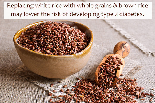 brown rice consumption can help with blood sugar regulation