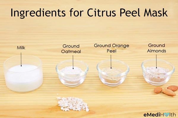 citrus peel face mask ingredients