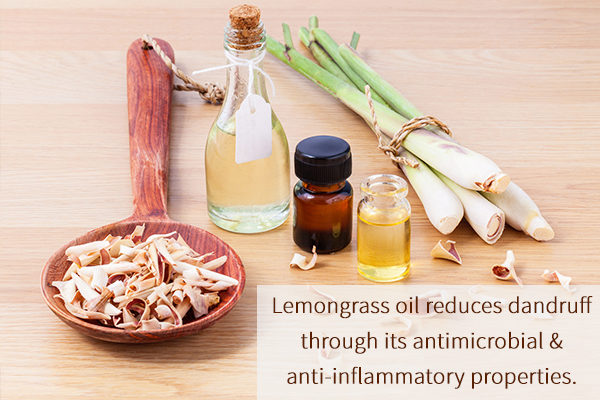 lemongrass can aid in dandruff control