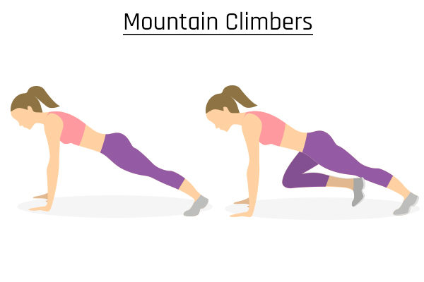 mountain climbers exercise