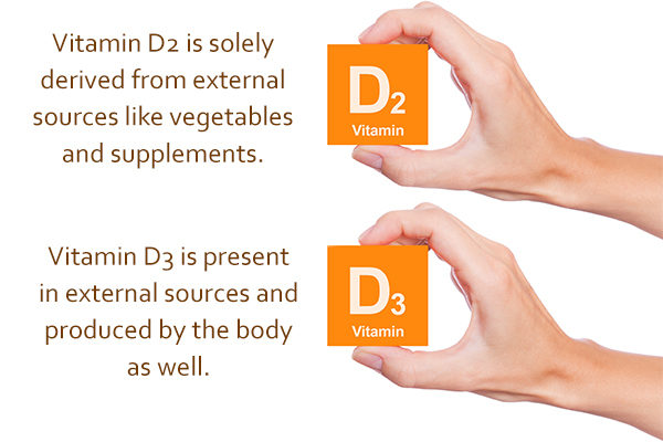 types of vitamin D