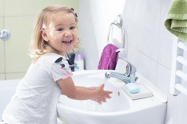 educate your kids on hand washing