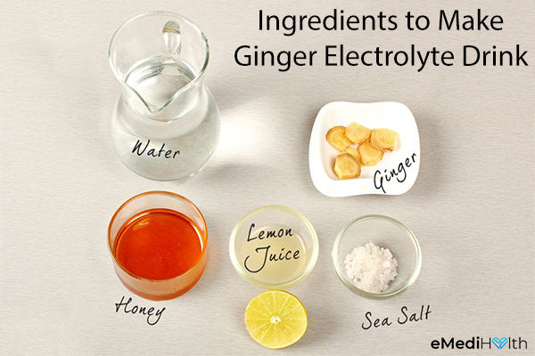 ginger electrolyte drink ingredients