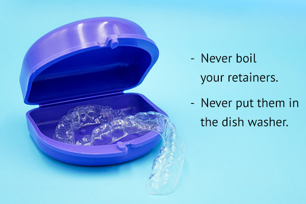 tips to consider while cleaning retainers