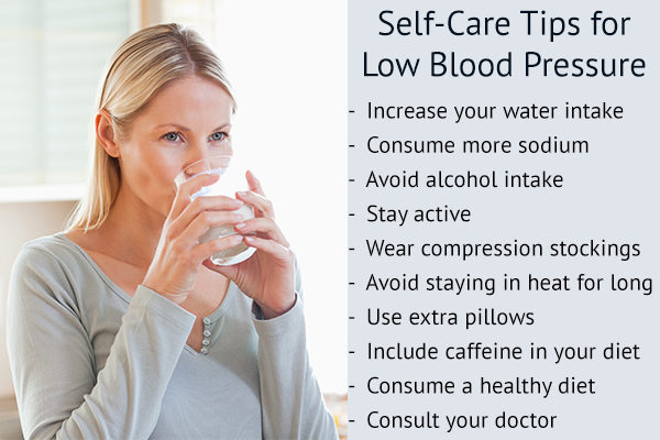measures to raise low blood pressure