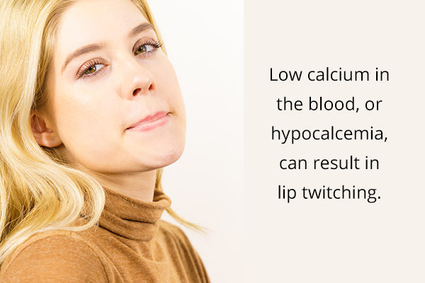 other conditions which can cause lip twitching
