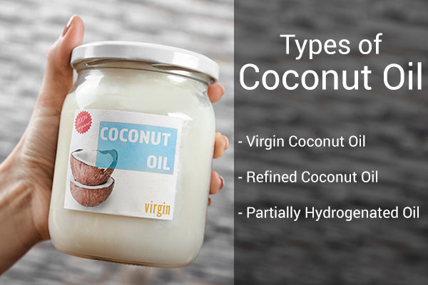 varieties of coconut oil