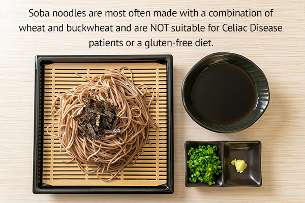 soba noodles and celiac disease