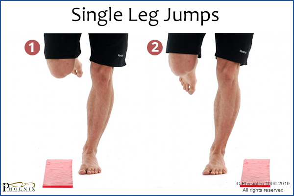 single-leg jumps