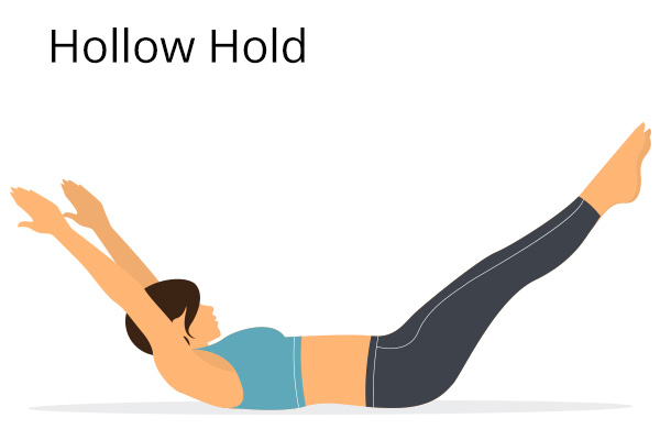how to do the hollow hold?