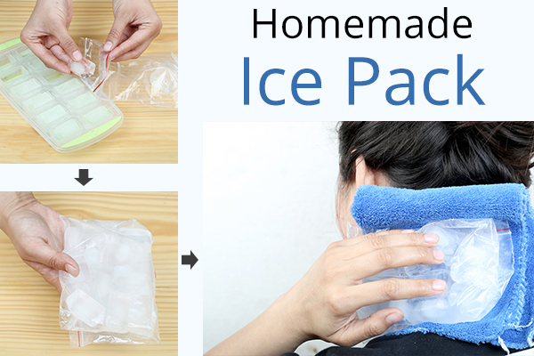 how to make an homemade ice pack?