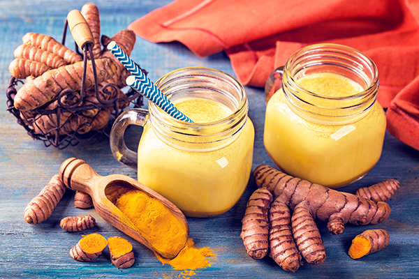 consumption of turmeric can help manage excess phlegm production