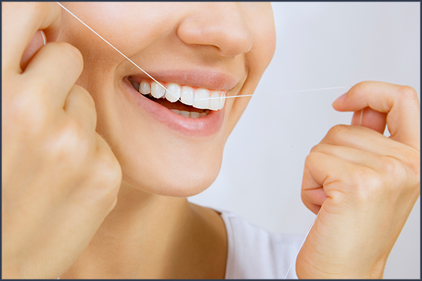 can flossing create gaps in teeth?