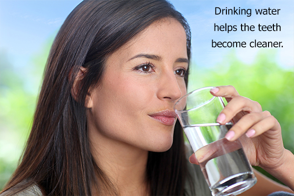 consume adequate water throughout the day