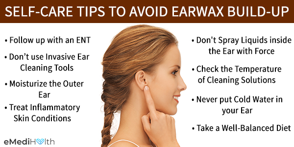 self-care tips to prevent earwax buildup