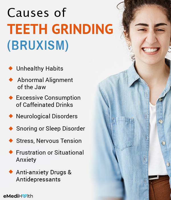 what causes teeth grinding (bruxism)?