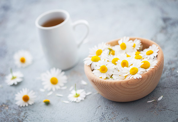drinking chamomile tea can help prevent ibs