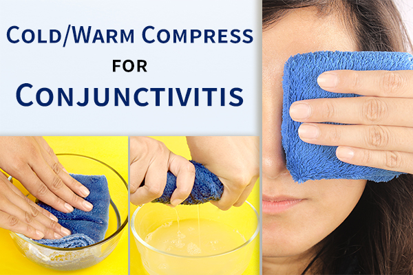 application of cold/warm compress can help relieve pink eye