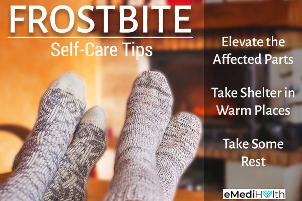 self-care tips against frostbite