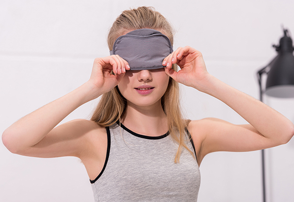 place a warm compress on the affected eye to relieve discomfort