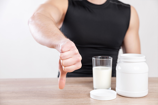 avoid consuming commercial protein shakes