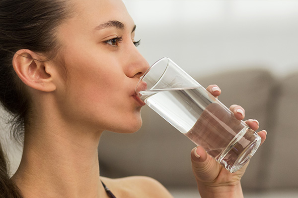 stay hydrated at all times to manage and prevent copd