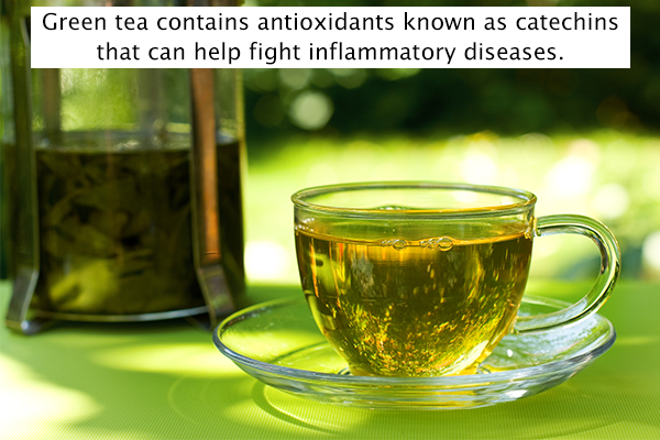green tea can help ward off inflammation