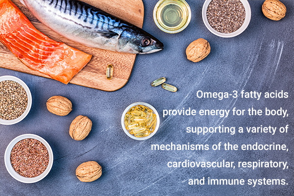 include foods rich in omega-3 fatty acids in your diet
