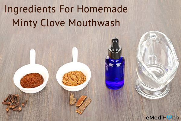 minty clove mouthwash ingredients