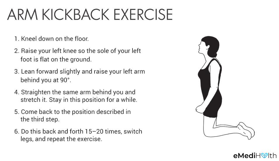 arm kickback exercise