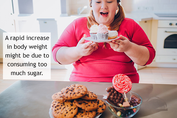 signs that indicate overconsumption of sugar