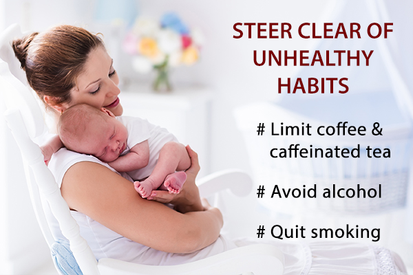 steer clear of unhealthy habits which can harm your skin