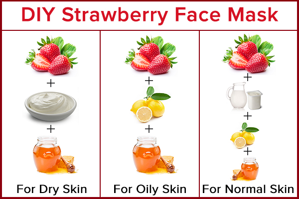 diy homemade strawberry face mask recipes