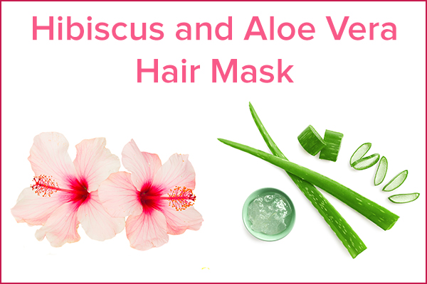 diy hibiscus and aloe vera hair mask recipe