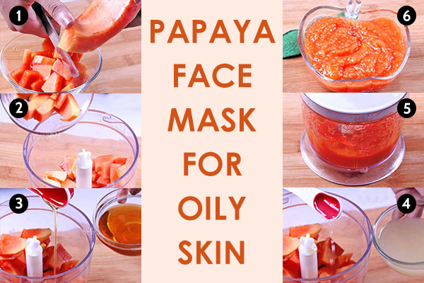 papaya face mask for oily skin