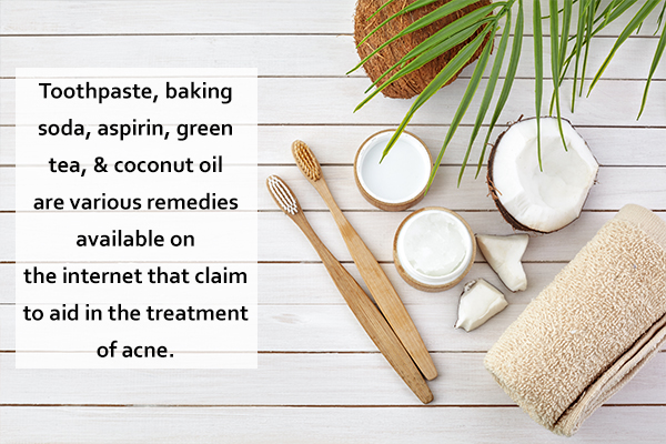 other remedies for acne