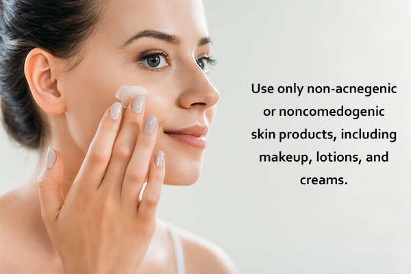 self-care for reduce acne