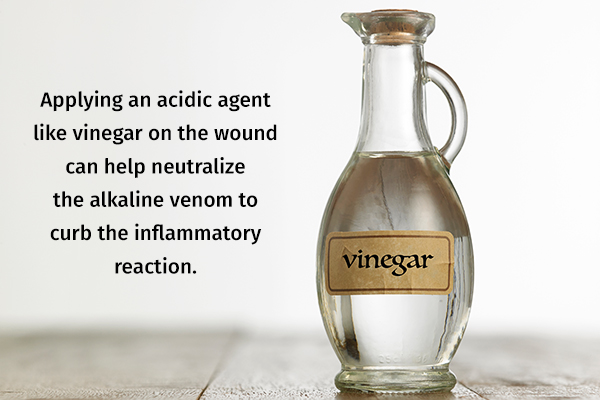 topical application of vinegar can help reduce inflammation