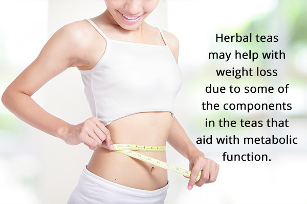 herbal teas may aid with weight loss