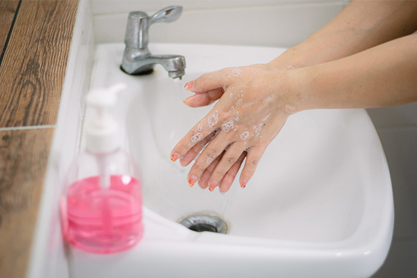 can constant handwashing prove harsh on the skin?