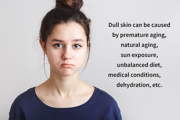 factors that can cause a dull skin complexion