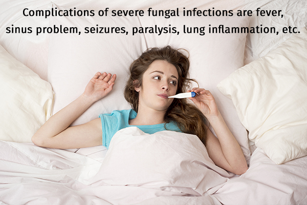 complications of untreated fungal infections 