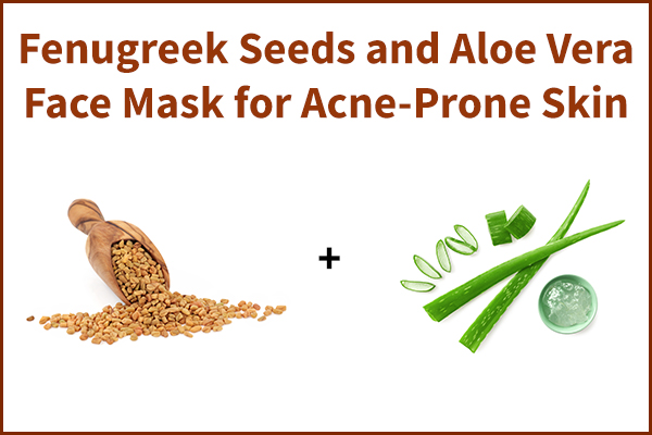 fenugreek seeds and aloe vera face mask