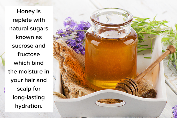 honey can prove beneficial in hair masks