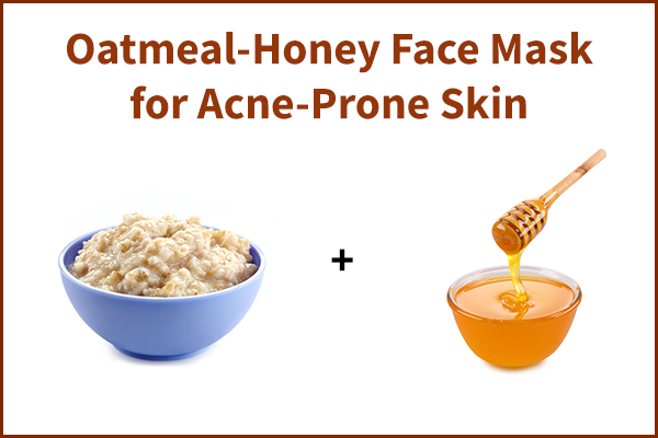 oatmeal-honey face mask for acne-prone skin