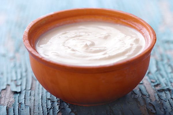 yogurt can help inhibit fungal growth